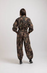 Completo in tecnico camouflage FEDERICA BI