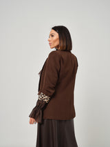 Blazer marrone FEDERICA BI