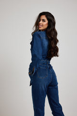 Tuta in denim FEDERICA BI