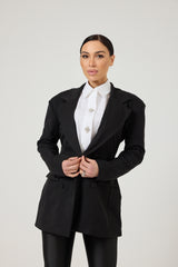 Blazer nero FEDERICA BI