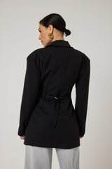 Blazer nero FEDERICA BI