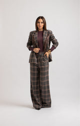 Tailleur tartan FEDERICA BI