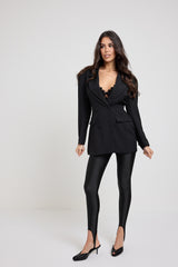 Blazer nero FEDERICA BI