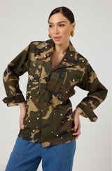 Giacca camouflage FEDERICA BI