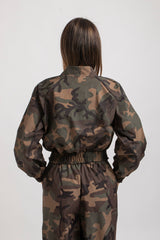 Completo in tecnico camouflage FEDERICA BI