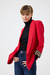Blazer rosso FEDERICA BI