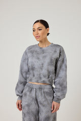 Tuta grigia tie and die FEDERICA BI