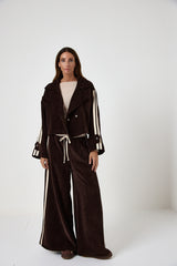 Pantalone in velluto moro FEDERICA BI