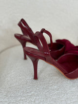 Sling back Bordeaux FEDERICA BI