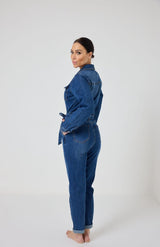 Tuta in denim FEDERICA BI