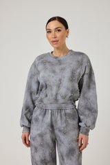 Tuta grigia tie and die FEDERICA BI