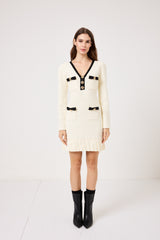 Abito elegante bottoni oro FEDERICA BI