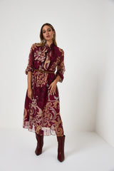 Abito in chiffon FEDERICA BI