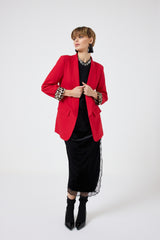 Blazer rosso FEDERICA BI