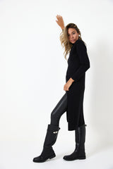 Stivale lock Nero FEDERICA BI