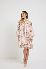 Abito in chiffon ROSA by FEDERICA BI