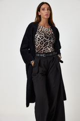 Cappotto nero FEDERICA BI