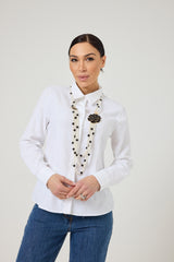 Camicia bianca cotone FEDERICA BI