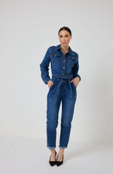 Tuta in denim FEDERICA BI