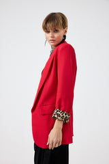 Blazer rosso FEDERICA BI