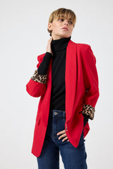 Blazer rosso FEDERICA BI