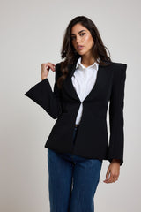 Blazer nero in cadi’ FEDERICA BI