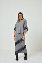 Completo maglia e gonna FEDERICA BI ( vari colori )