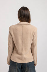 Blazer beige FEDERICA BI