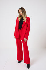 Tailleur rosso FEDERICA BI