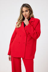 Blazer rosso FEDERICA BI