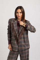 Tailleur tartan FEDERICA BI