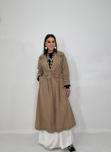 Trench camel AMIRA FEDERICA BI