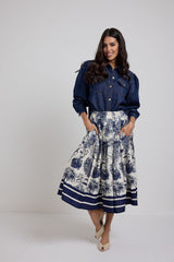 Gonna in cotone ELLA BY FEDERICA BI