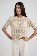 Maglia traforata LAYLA by FEDERICA BI
