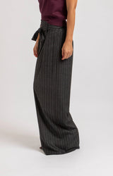 Tailleur gessato grigio FEDERICA BI