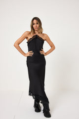 Abito in raso slip dress FEDERICA BI ( vari colori )