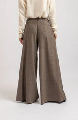 Pantalone tortora palazzo FEDERICA BI