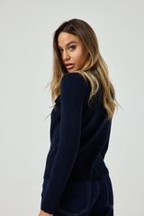 Cardigan zip FEDERICA BI ( vari colori )