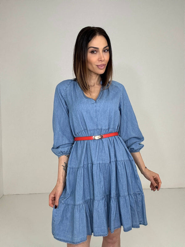 Abito in denim FEDERICA BI