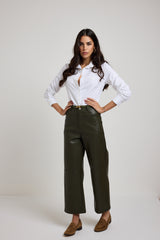 Pantalone in ecopelle FEDERICA BI (vari colori)
