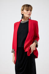 Blazer rosso FEDERICA BI