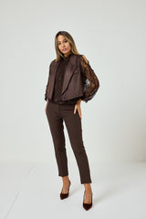 Gilet moro in ecosuede FEDERICA BI
