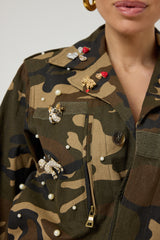 Giacca camouflage FEDERICA BI