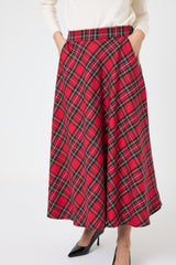 Gonna lunga tartan FEDERICA BI