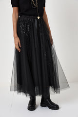 Gonna in tulle e paillettes FEDERICA BI