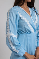 Abito azzurro FEDERICA BI
