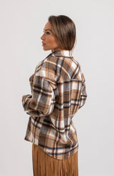 Camicia tartan felpata FEDERICA BI