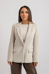 Blazer in velluto FEDERICA BI