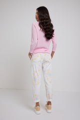 Pantalone MIMI’ bianco BY FEDERICA BI