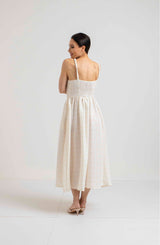 Abito FIOCCO beige (capsule DREAM) FEDERICA BI